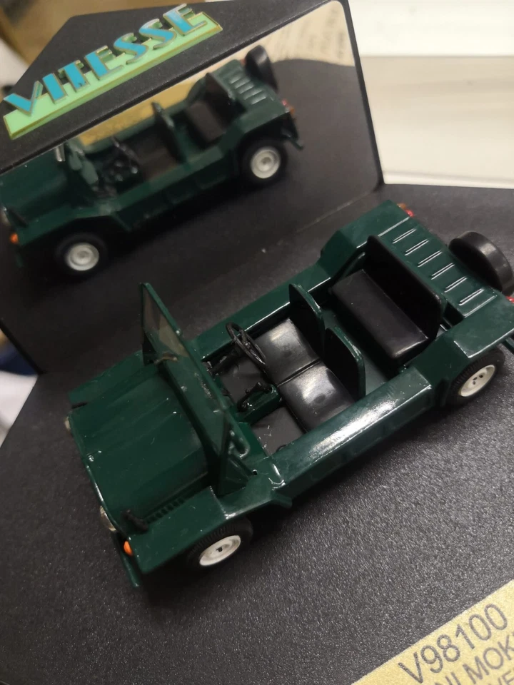 MINI MOKE OPEN CONVERTIBLE - 1964 - Spruce Green -V8100 - 1:43 - Vitesse - Immagine 3 di 4