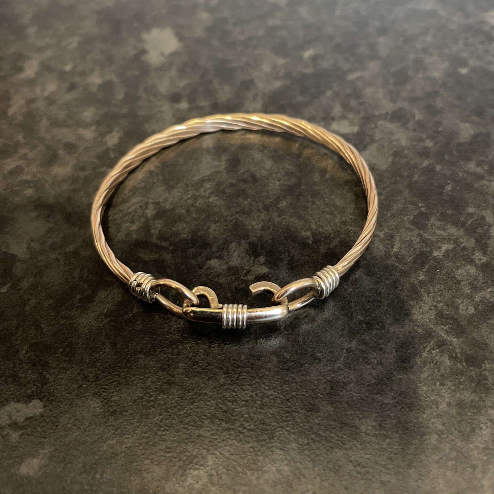 9ct gold childs bangle eBay