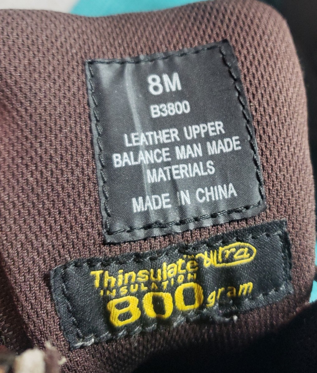 Buck Knives Waterproof 800 Thinsulate Leather Boots B3800 Mens Size 10 Brown Buck Knives Waterproof 800 Thinsulate Leather Boots B3800  main image 4