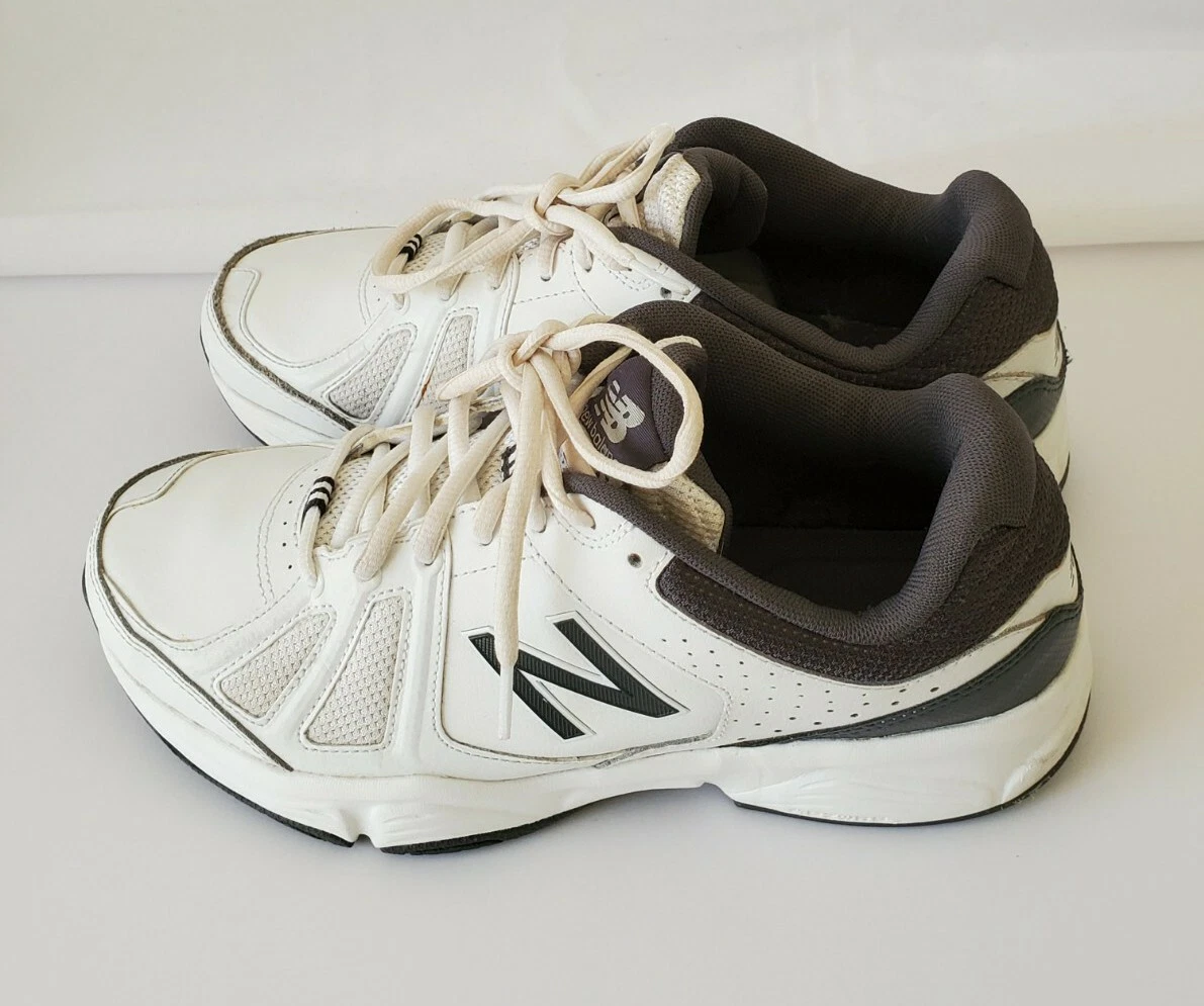 Scarpe da ginnastica uomo NEW BALANCE 519 MX519WG2 sneaker da passeggio BIANCHE taglia 8 larghe 4E