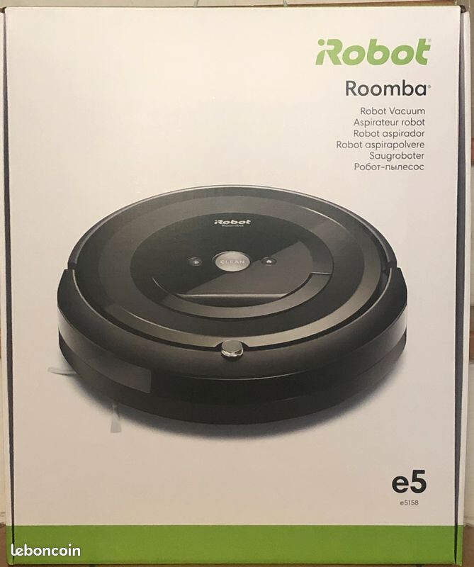 iRobot Roomba e5158 aspirateur robot pour éliminer les poils d'animaux