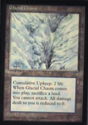 MTG MTG Glacial Chasm 英語4枚 Glacial Chasm | Ice Age - German | Star City Games