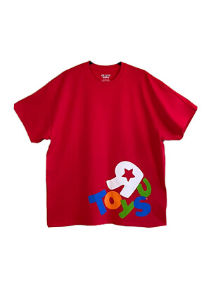 Toys R Us Red G.P.S. Guru For Play Stuff Employee Uniform Shirt Gildan Adult XL