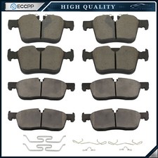 Front and Rear Brake Ceramic Pads For 2015-2017 LAND ROVER DISCOVERY SPORT