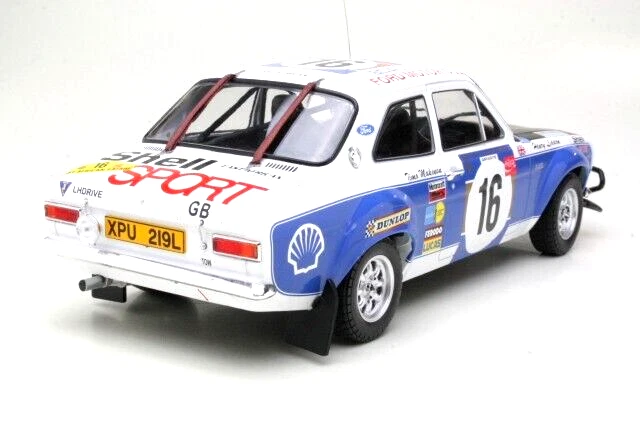 FORD ESCORT RS1600 N0-16 SAFARI RALLY ESCALA 1:18 MODELO DIECAST RARO COLECCIONISTAS Foto 2 de 4