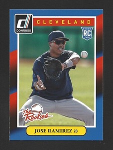2014 Donruss The Rookies #41 JOSE RAMIREZ Raw - Cleveland Indians - RY
