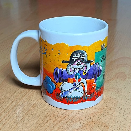 Diddl Maus Tasse Dieter Sammlerzustand Vorname Privat Becher Kaffeetasse Pirat - Bild 5 von 5
