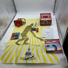 Lomography HOLGA CFN 120 Starter Kit FILM Camera Red Box NEVER USED???