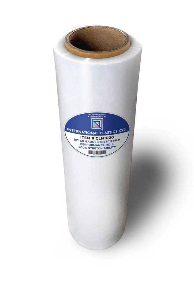 18" Stretch Film / Wrap 1200 feet 500% Stretch Heavy Duty Clear Cling 4 ROLLS - Image 3 of 4