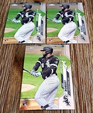 Luis Robert 2020 Topps Chrome Update DEBUT RC Base #58 WHITE SOX Lot of 3