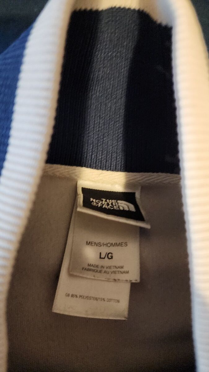 The North Face A5 Series Track Jacket Men's L Blue, White The North Face A5 Series Track Jacket Men's L Blue, White