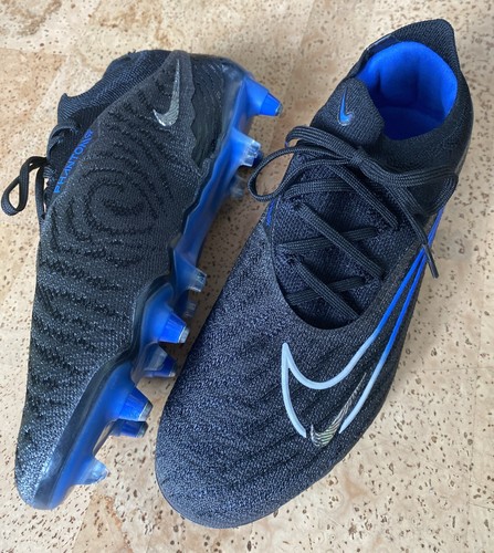 NIKE Phantom GX Elite SG-Pro AC Shadow nero argento blu 37,5 Gripknit