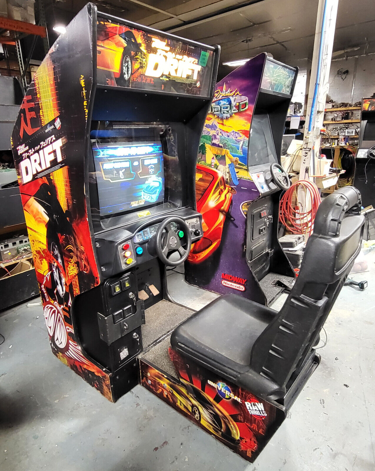 Fast and The Furious Arcade Driving Game