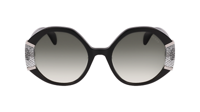 Guess GU7874 01B Black Round Plastic Sunglasses Frame 54-21-140