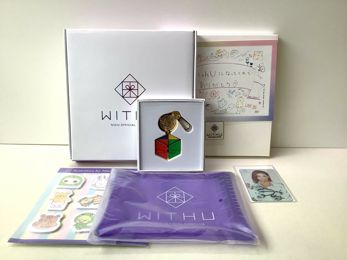 Niziu Fan Club Membership Benefits Rima autograph card WithU