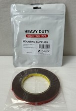 Double sided Tape Heavy Duty Mounting Foam 32ft 0.4  W Made w/ 3M VHP Tape S2 