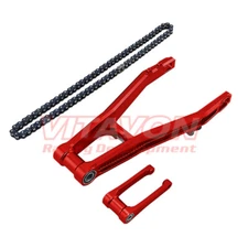 VITAVON  Alum 7075 Extended Swing Arm w/ Pull Rod & Chain for Promoto MX -Red