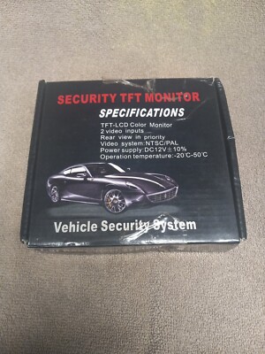 Vehicle Security System 4.3 inch Car Rearview LCD Monitor - RD3 Unused