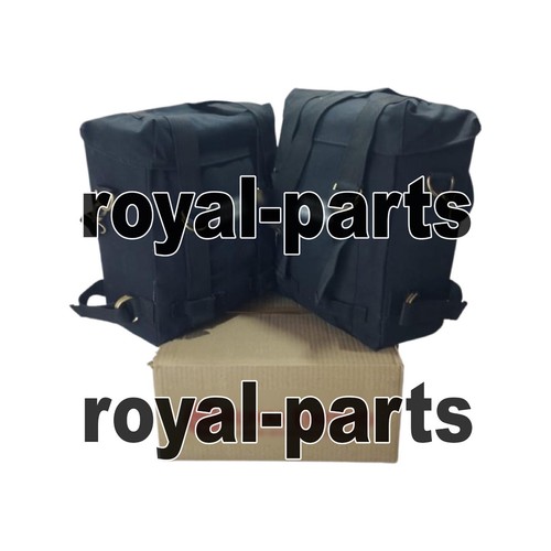 "PANNIER PAIR, BLACK & MOUNTING KIT" Fit For Royal Enfield Super Meteor 650 - Picture 11 of 19