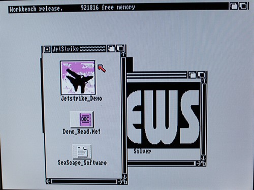 Jet Strike - Disco Demo 3,5" (Amiga, 1985 - 1995) - Imagen 3 de 8