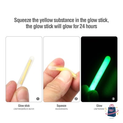 LUCE CHIMICA PESCA STARLIGHT IN GEL N. 40 PEZZI 4.5 X 37mm ALTA QUALITA' 30mt - Foto 11