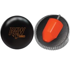 16lb Hammer RAW Black Solid Reactive Bowling Ball New