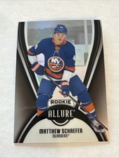 2025-26 Upper Deck Allure Hockey #AR-MS Matthew Schaefer Rookie Black Rainbow