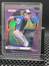 Ricky Tiedemann  2025 Prizm - Purple Prizm #93/149 - #163 Blue Jays