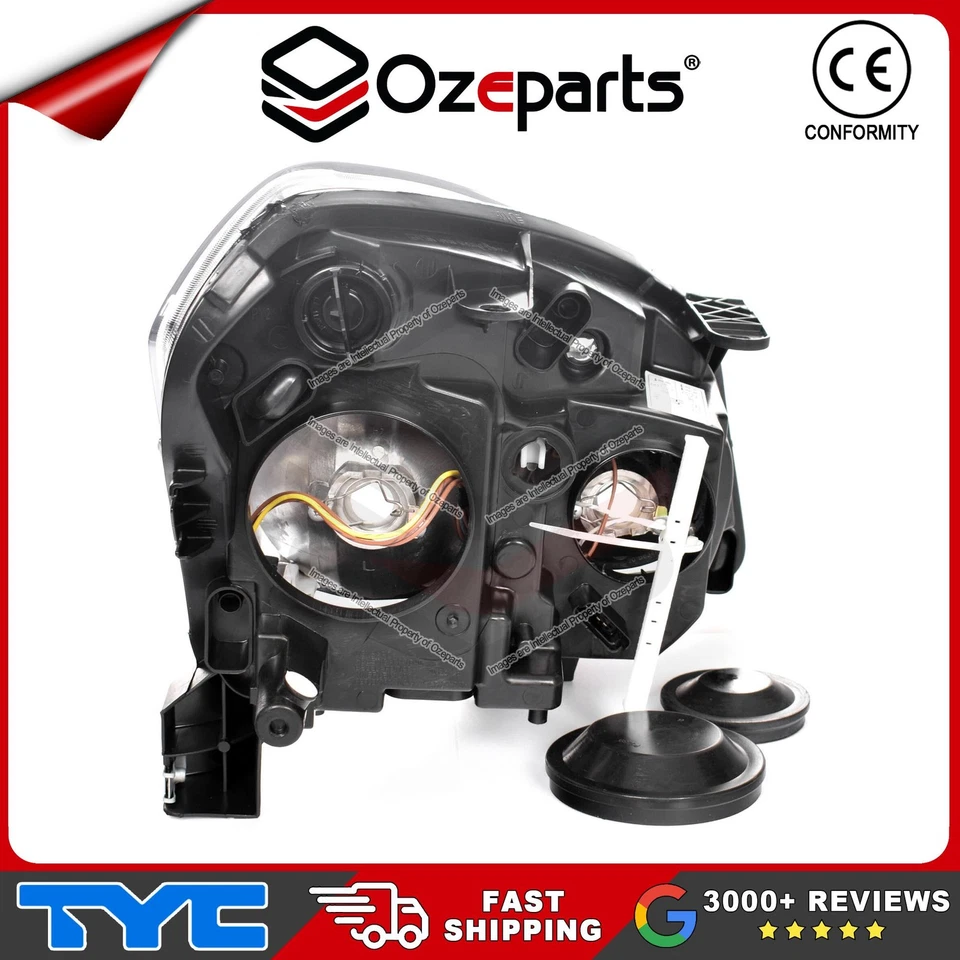 LH LHS Left Hand Head Light Lamp For Nissan Dualis J10 Series 1 2007~2009 - Image 4 of 4