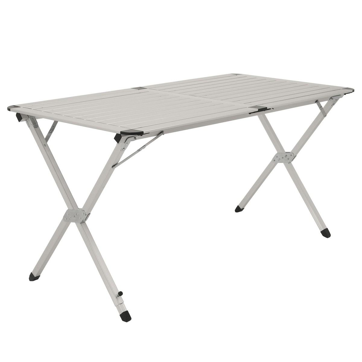 CampFeuer Aluminium Campingtisch für 4 Personen | 140 x 70 x 70 cm