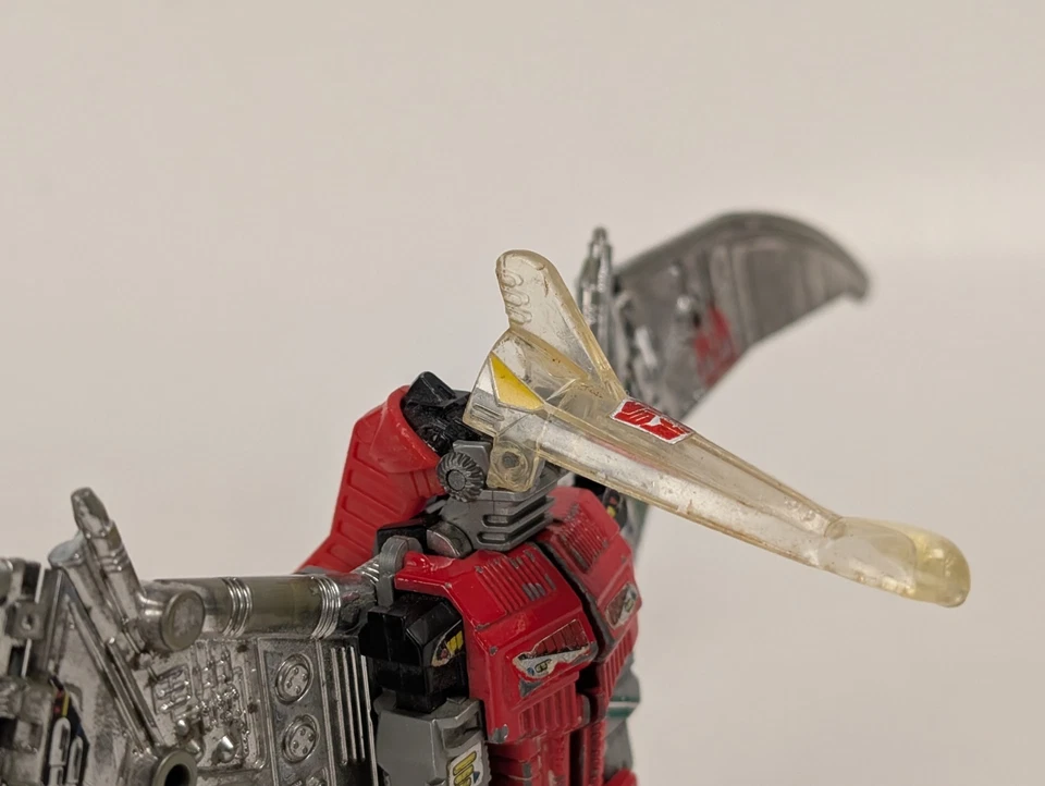 1985 Hasbro G1 Transformers Dinobot Swoop Action Figure Body Worn Incomplete #6 - Image 2 of 4