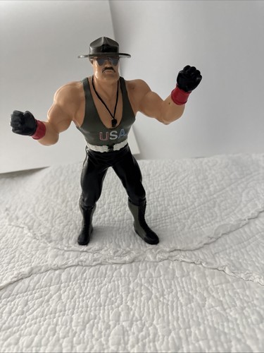 WWF WWE Loose LJN Hasbro SGT Slaughter Mail Away V...