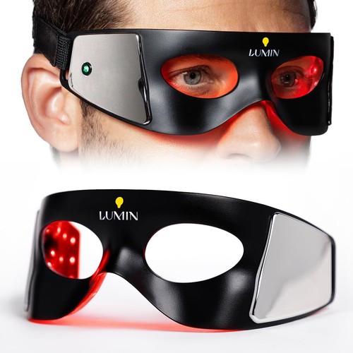 Luminator LED Eye Mask for Men's Skincare - Anti-Aging, Boost Collagen, Reduc...