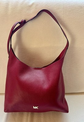 Umhängetasche  Handtasche Tasche Michael Kors Junie  Studio Maroon  Damentasche
