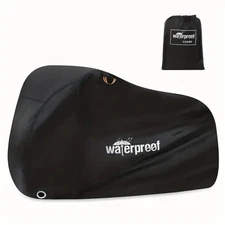 Large Waterproof Motorcycle Cover Heavy Duty for Sun Snow UV Rain Dust Resistant