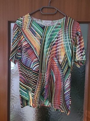 Tshirt Gr 44 Beka Moden  Bunt Gemustert Viskose