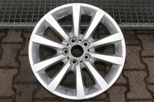 1x Alufelge 18 Zoll 8.0" 5x120 30ET Silber 6790173 BMW 5 F11 F10 Rim Wheel