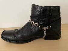 2x Stiefelriemen Biker Motorrad-Westernstiefel Bänder-Cowbay-Schuhe/Joe Sanchez 