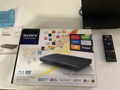 Sony BDP-S390 Blu-Ray DVD Disc Player w/ Remote INCLUDED