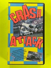 Crash Attack VHS Video Tape