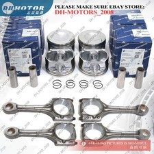Oem Piston Ring Kit Connecting Rods 20mm For Audi A4 A3 Vw Gti Bpy 2.0 Tfsi Oem Piston Ring Kit Connecting Rods 20mm For Audi A4 A3 Vw Gti Bpy 2.0 Tfsi