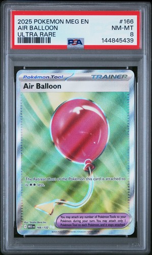 Air Balloon graded PSA 8 for sale on eBay