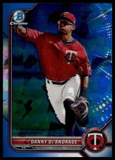 2022 Bowman Draft Sapphire Edition #BDC-107 Danny De Andrade Minnesota Twins NM+