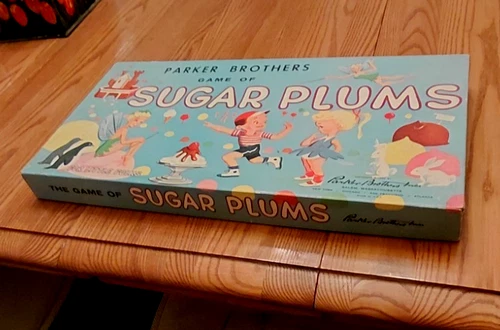 Sugar Plums Board Game Parker Brothers Vintage 1959 Complete