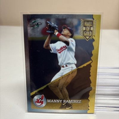 1995 Score Hall Of Gold Manny Ramirez # 38
