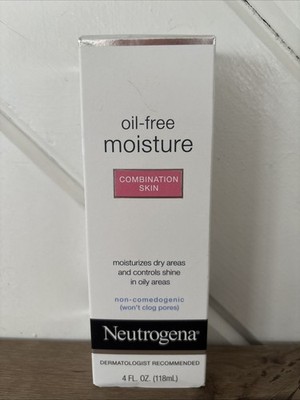 Neutrogena Oil Free Face Moisturizer Combination Skin 4 fl oz Discontinued New
