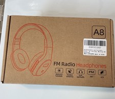 Rechargeable and Portable Personal FM Radio Headphones with Best Reception, Wire