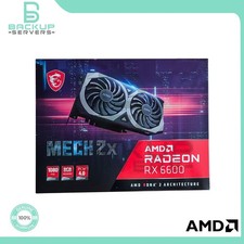 MSI AMD Radeon RX 6600 MECH 2X 8GB GDDR6 PCI-e 4.0 x8 Graphics Card