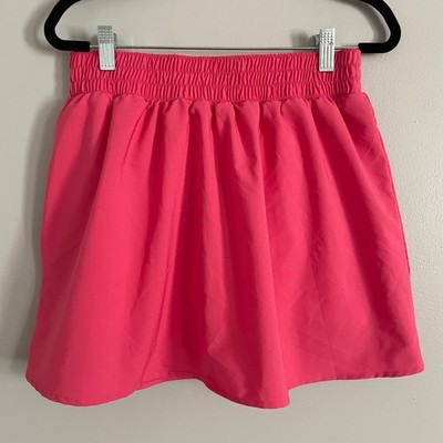 Tommy Bahama Everyday Active Pink Smocked Waist Skort Womens Med Tennis Golf