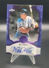 2024 Leak Bronx Legacy Matt Nokes Purple Holofoil /35 NY Yankees